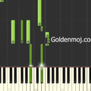 ویدیو آموزش نت پیانو آهنگ الکی از سیاوش قمیشی